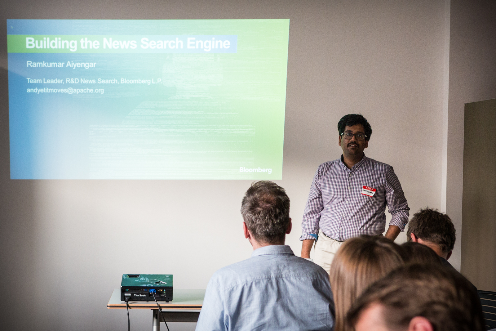 Building a real-time news search engine, Ramkumar Aiyengar